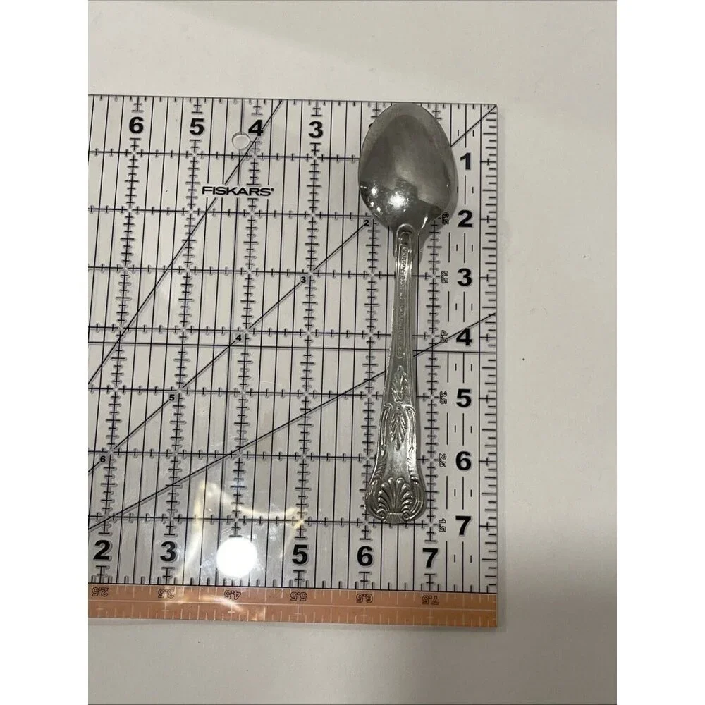 Reed & Barton Select Stainless‎ Flatware Kings 175th Anniversary 4 Soup Spoons